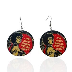 Rocky Horror Picture Show Acrylic Earrings – Classic Character Design | 1.65"